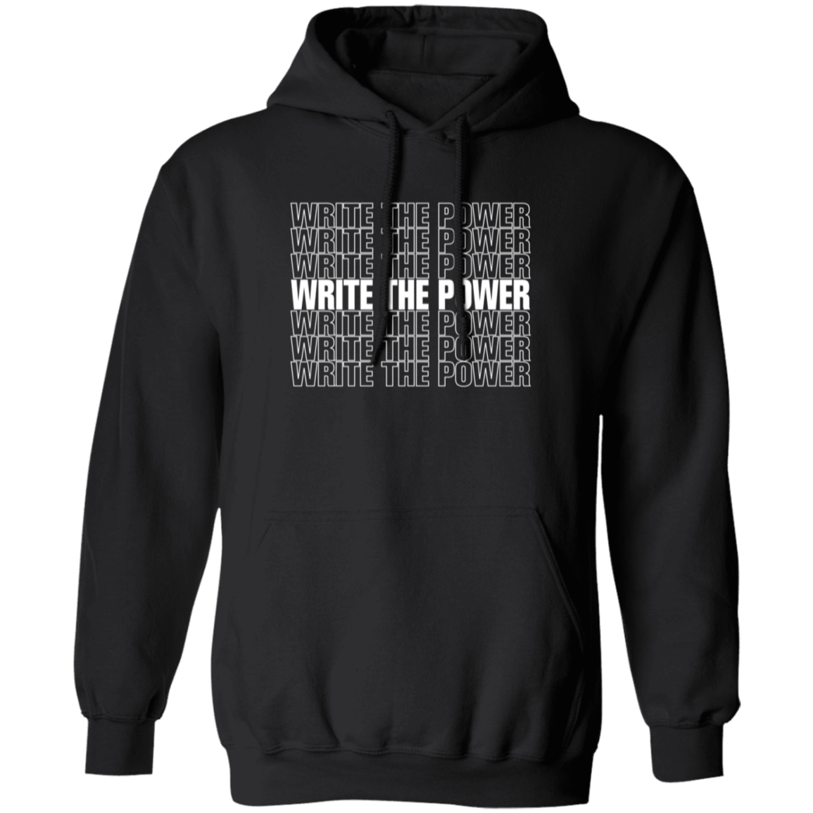 Public Enemy Inspired "Write the Power" Unisex Hoodie